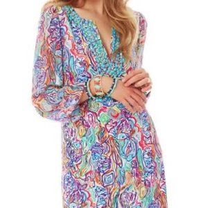 NWT Lilly Pulitzer Saemus Dress in "What a Catch"